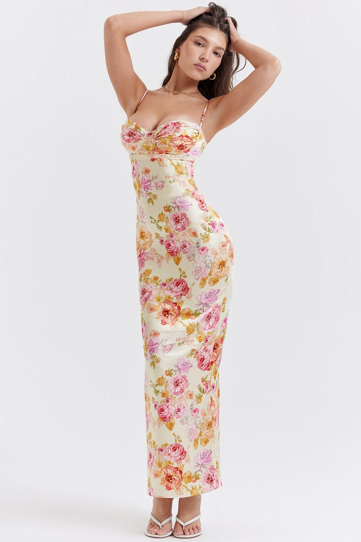 NAYELLI – ROMANTIC SPRING FLORAL DRESS