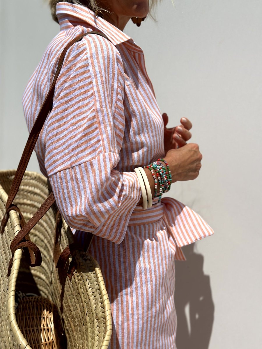 INES – ELEGANT STRIPED SHIRT