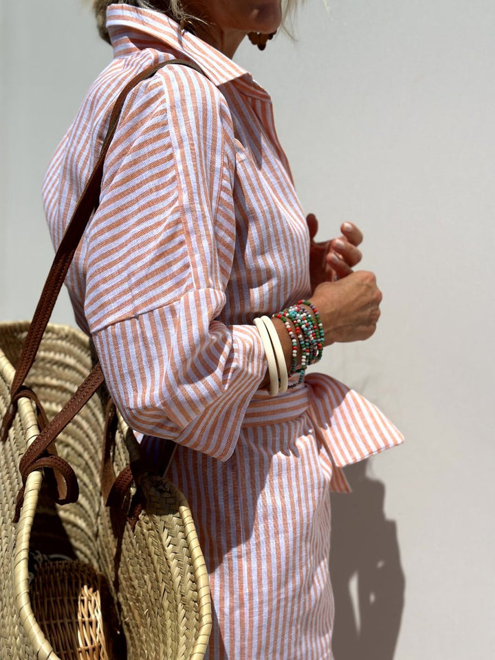 INES – ELEGANT STRIPED SHIRT