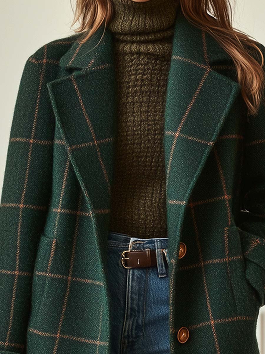Iravellae – Women’s Tweed Coat