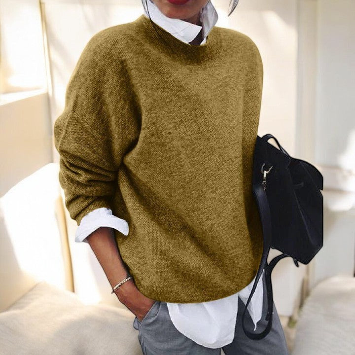 Serenity - Classic Black Knit Sweater