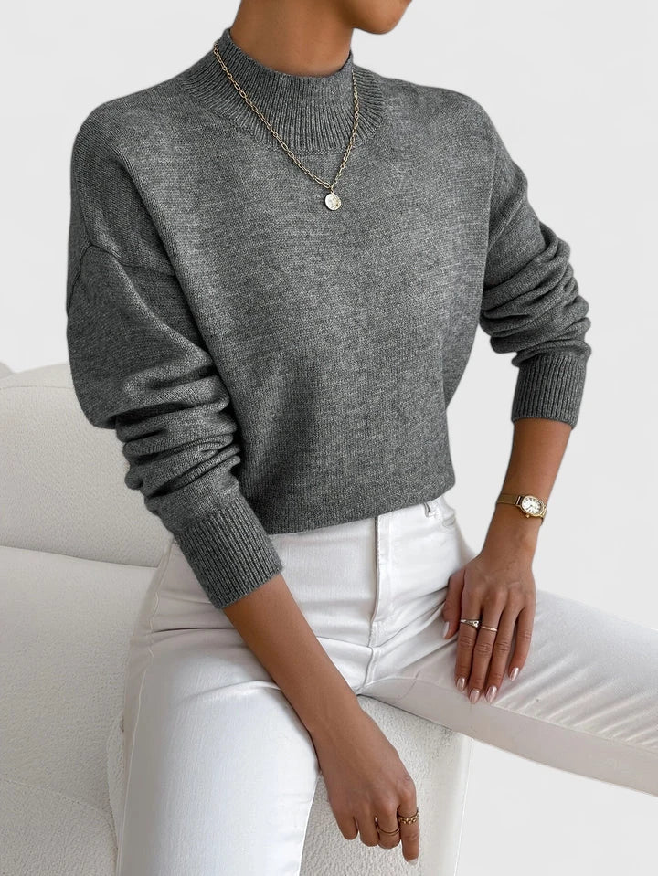 SERAVELLEA – ELEGANT TURTLENECK SWEATER
