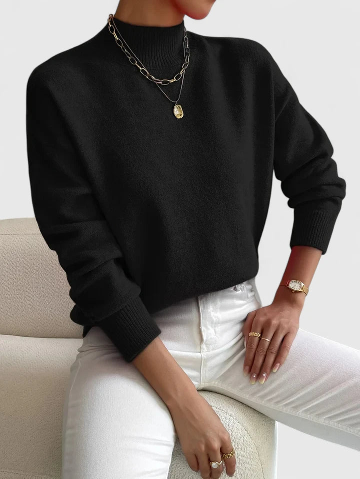 SERAVELLEA – ELEGANT TURTLENECK SWEATER