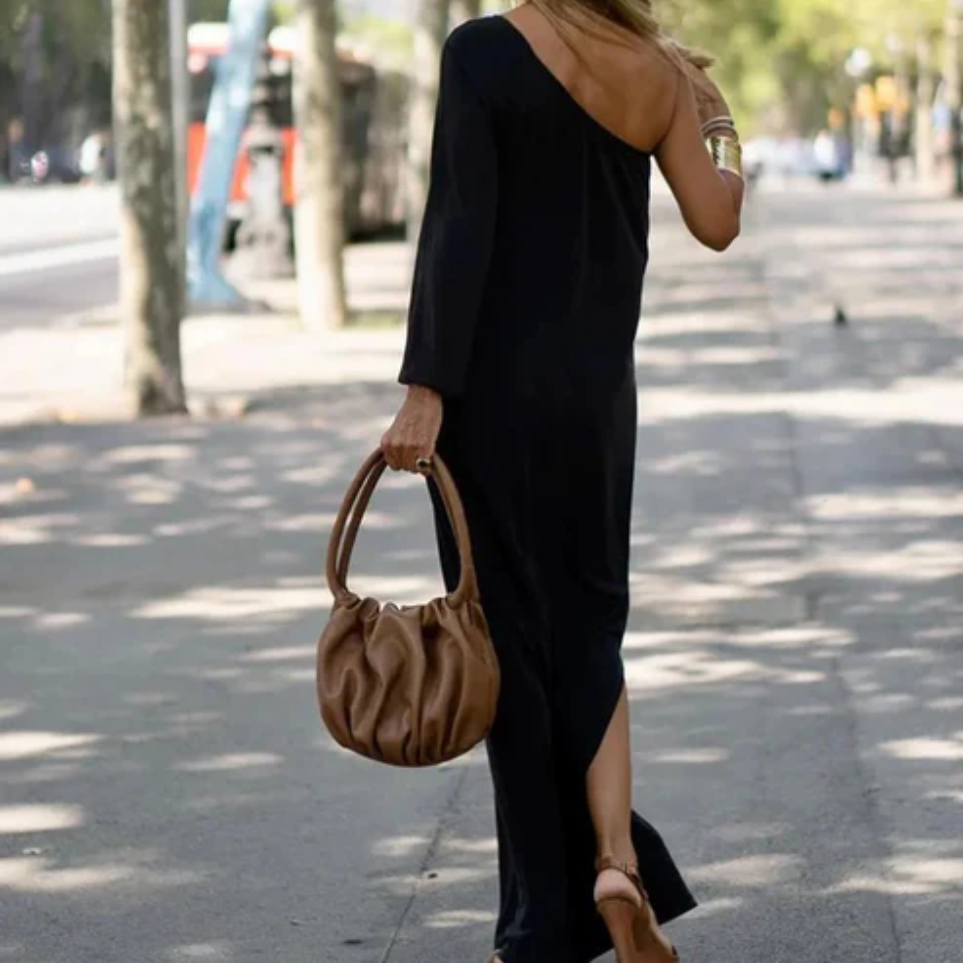Zoe - Elegant and Lightweight One-Shoulder Dress
