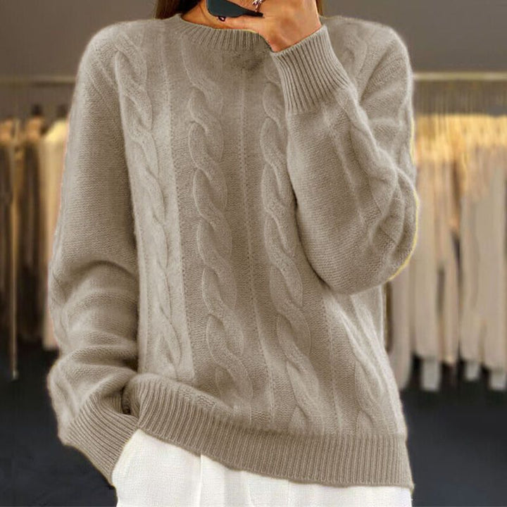 ALIDA - ELEGANT KNIT SWEATER