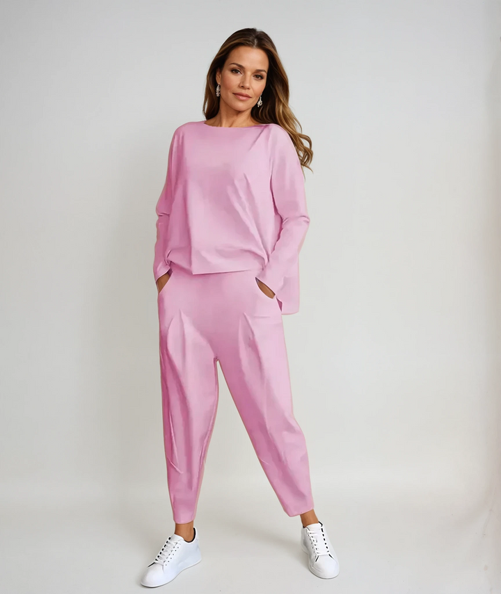 MAELYS – COMFORTABLE TWO-PIECE COTTON SET