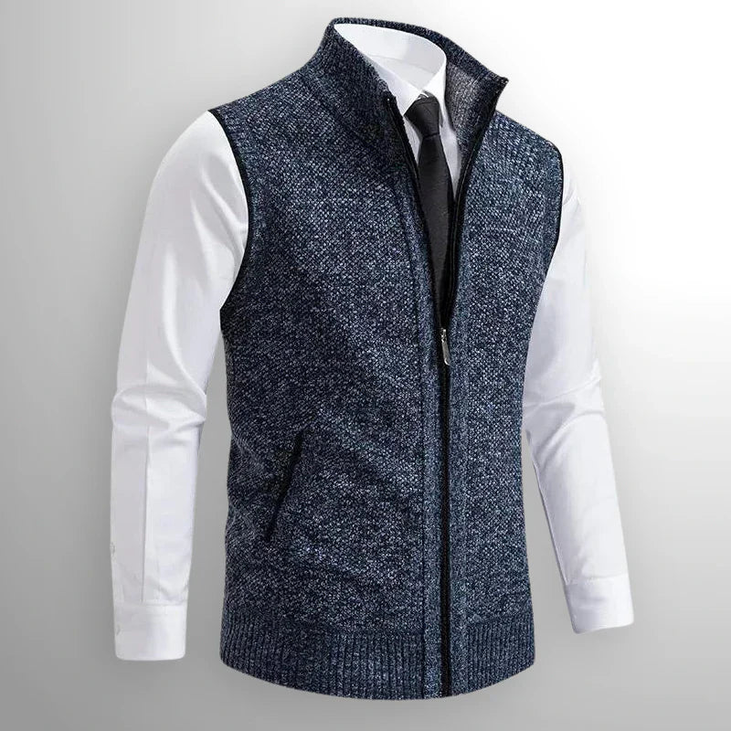 WILLIAM – HARRISON FULL-ZIP SWEATER VEST