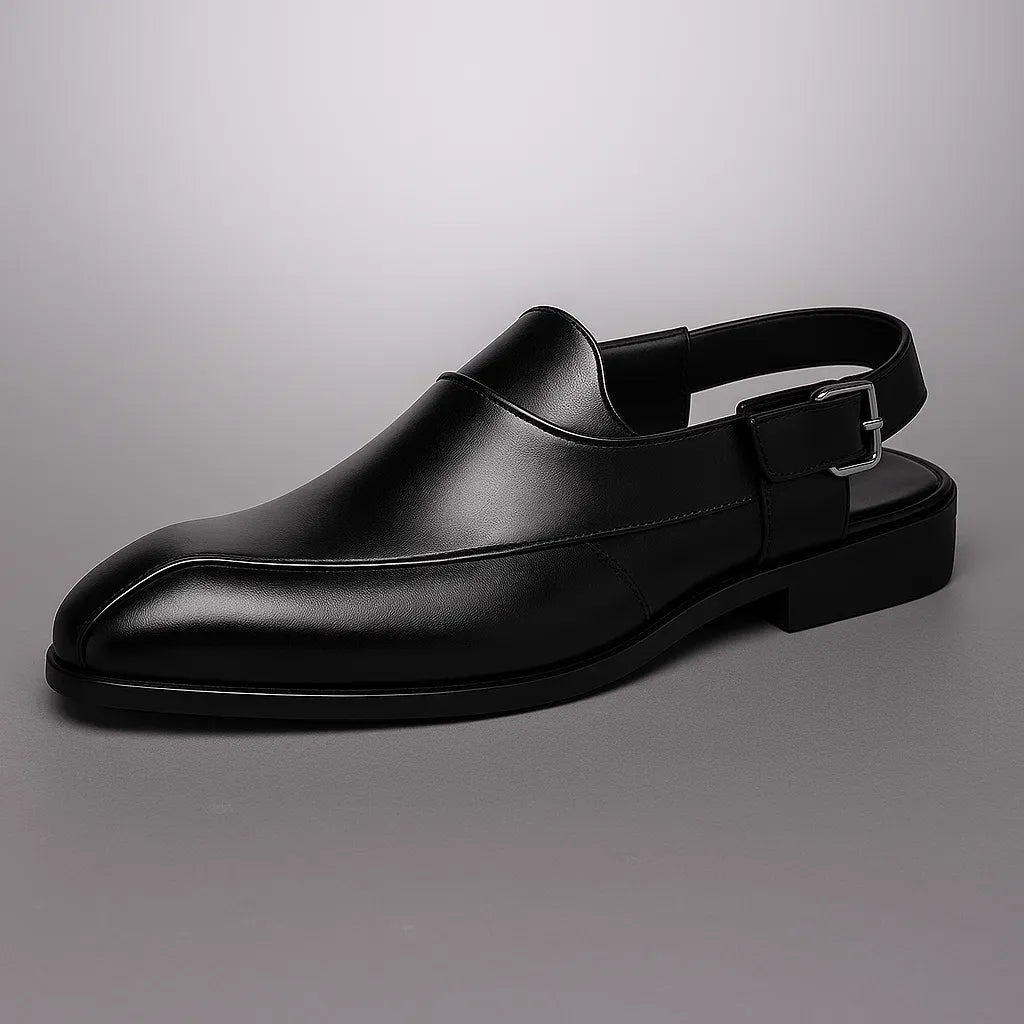 Cambridge Leather Cutout Loafers
